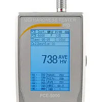 Twardościomierz UCI PCE-5000-5N, wyświetlacz graficzny