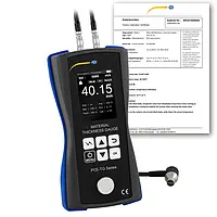 Ultraschallprüfgerät PCE-TG 150-ICA inkl. ISO-Kalibrierzertifikat