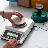 Tischwaage Anwendung