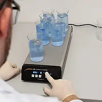 Mehrstellen-Magnetrührer Anwendung