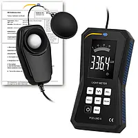 Światłomierz PCE-LMD 5-ICA wraz z certyfikatem kalibracji ISO 