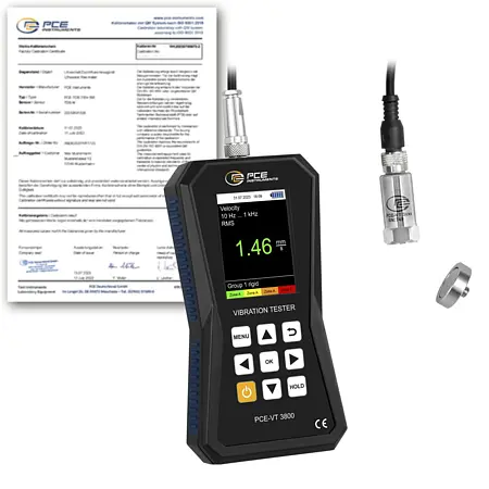 Acelerômetro PCE-VT 3800-ICA