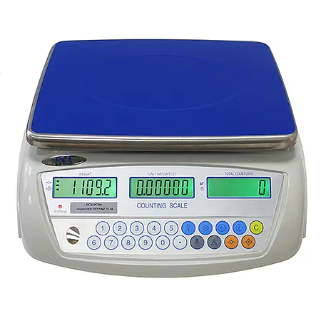 Balança com contador Vista dianteira