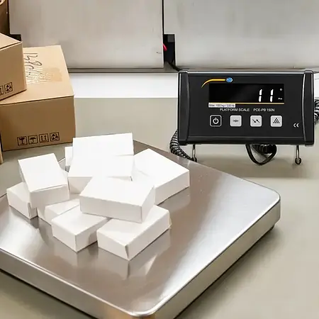 Balança de cozinha- Imagem de uso