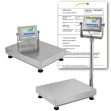 Balança industrial - inclui certificado de calibração ISO