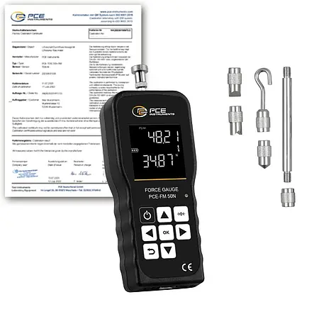 Célula de carga incl. certificado de calibração ISO