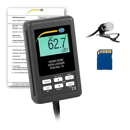 Data logger - inclui certificado de calibração ISO