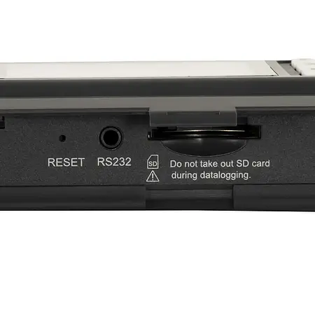 Detector de gás - Ranhura de cartão SD