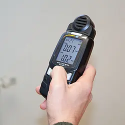 Detector de gás Imagem de uso