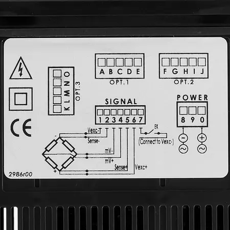 Indicador de painel Esquema