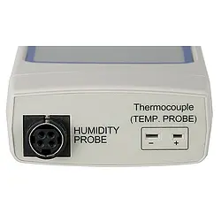 Medidor climatológico Conexões de sensores de temperatura e umidade 