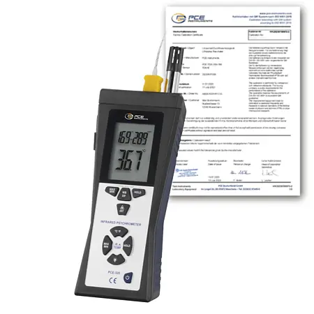 Medidor climatológico PCE-320-ICA