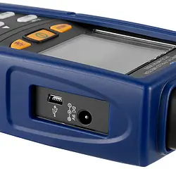 Medidor de campo eletromagnético Alimentação e interface USB