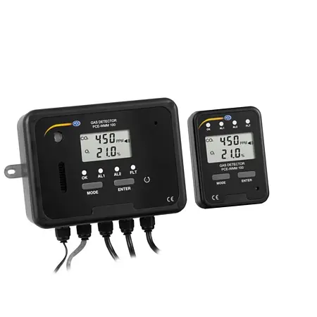 Medidor de CO2 / Medidor de CO PCE-WMM 100
