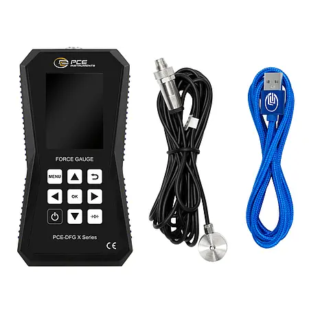 Medidor de força Conteúdo da remessa