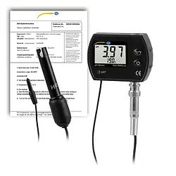 Medidor de pH - Incl. certificado de calibração ISO