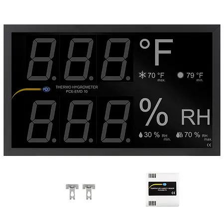 Medidor de temperatura - Conteúdo de remessa