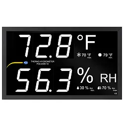 Medidor de temperatura - Frente