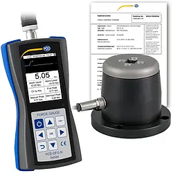 Medidor de torque - incl. certificado de calibração ISO