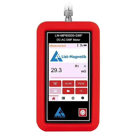 Medidor EMF - Display