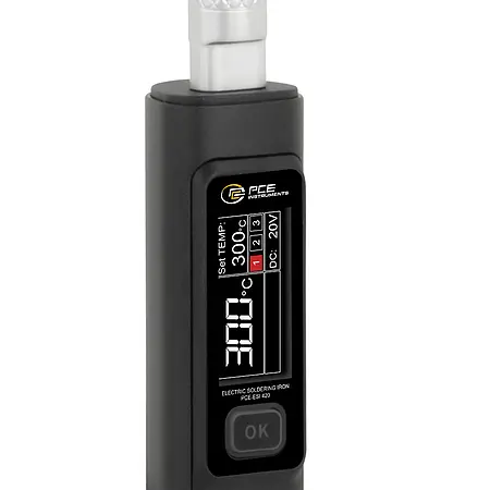 Mini ferro de solda - Display