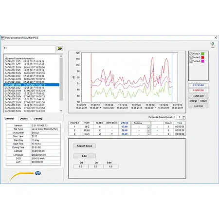 Registrador de dados - Software