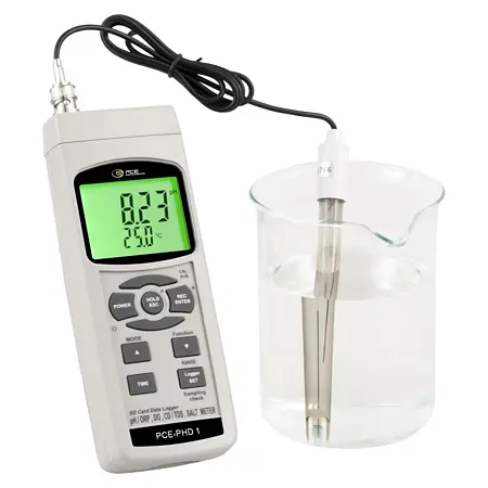 Salinômetro Imagem de aplicação