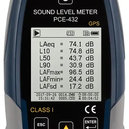 Sonômetro - Display