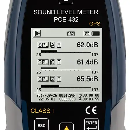 Sonômetro - Display