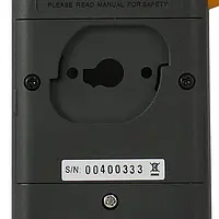 Analisador de redes elétricas - Parte posterior