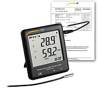 Data logger - inclui certificado de calibração ISO