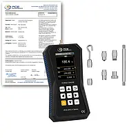 Dinamômetro PCE-DFG 200 X-ICA incl. certificado de calibração ISO 