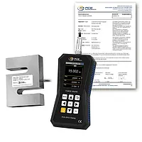 Dinamômetro PCE-DFG 20K X-ICA incl. certificado de calibração ISO 