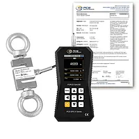 Dinamômetro PCE-DFG 5K X-ICA incl. certificado de calibração ISO 