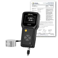 Dispositivo de medição de valor aw / Medidor de atividade de água PCE-WAM 20-ICA inclui certificado de calibração ISO 