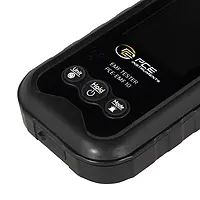 Medidor de campo eletromagnético - Painel de controle