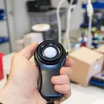 Medidor de iluminação - Dimensões do sensor
