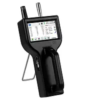 Medidor de partículas - Vista frontal