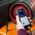 Acelerômetro ou acelerómetro Imagem de uso