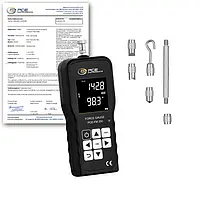 Medição de força Dinamômetro PCE-FM 200-ICA incl. certificado de calibração ISO 