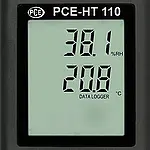Registrador de temperatura e umidade - Display