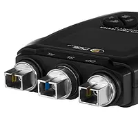 Testador de fibra óptica - Conexões