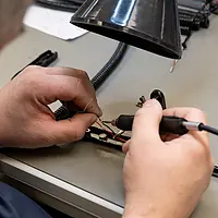 Mini ferro de solda - Imagem de aplicação