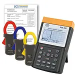 Pinça amperimétrica - inclui certificado de calibração ISO