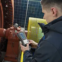 Sensor de vibração - Imagem de uso