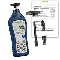 Tacômetro - incl. certificado de calibração ISO