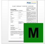 Vinç Baskülü Sertifika