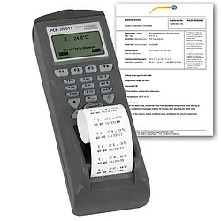 İş Güvenliği Ölçüm Cihazı PCE-JR 911-ICA ISO Kalibrasyon Sertifikası dahil