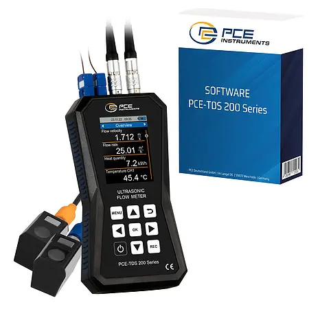 Akış Hızı Ölçer PCE-TDS 200+ S-SW-KIT