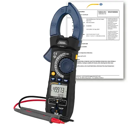 Elektrik Test Cihazı PCE-DC 50-ICA ISO Kalibrasyon Sertifikası dahil